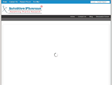 Tablet Screenshot of intuitivepharma.com